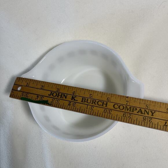 PYREX Town and Country Design #473 1 Quart Casserole Dish Cinderella Brown Star - Picture 6 of 8